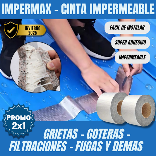 ImperMax™ - 2x1 Protege tu casa de las goteras este invierno.